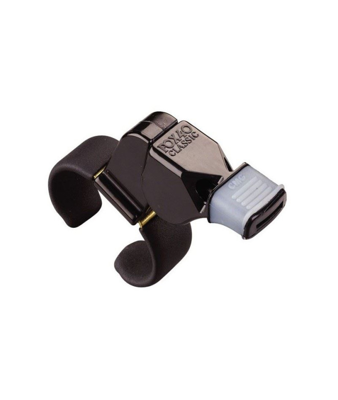 Silbato FOX 40 Classic CMG Fingergrip Black