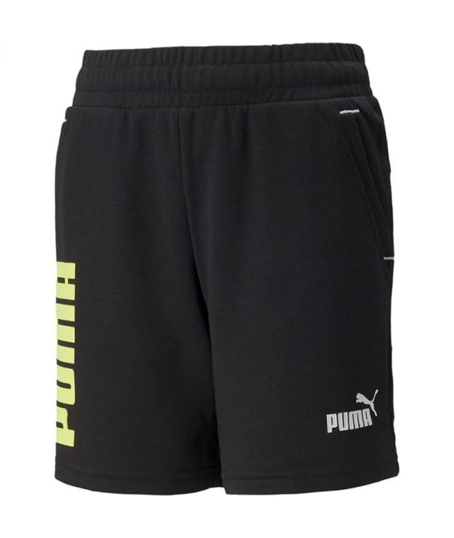 Pantalones cortos Puma Power Shorts Kids Black