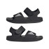 Sandálias adidas natação da Adilette Kids Preto