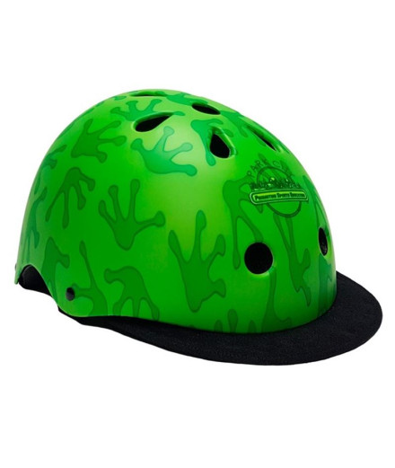 Capacete de skate Park City Frog Verde