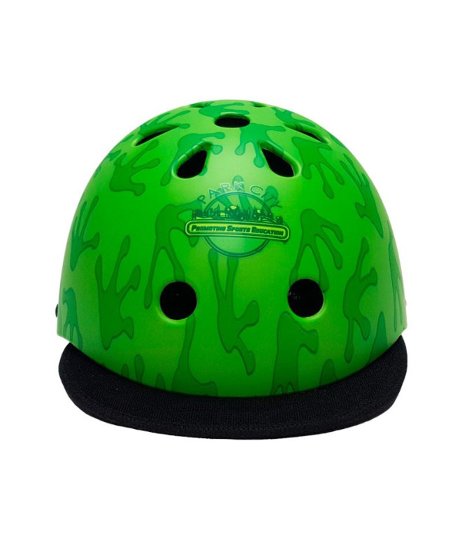 Casco de patinaje Park City Frog Verde