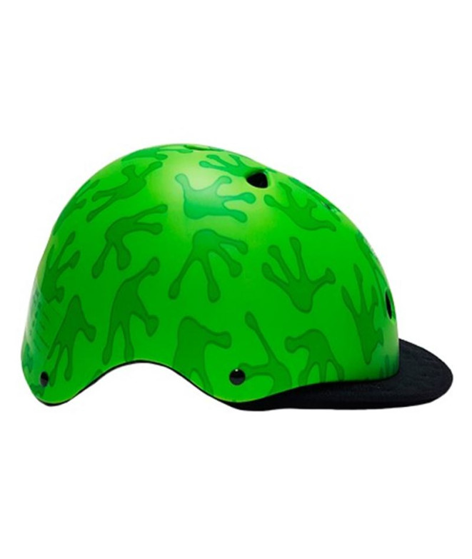 Casco de patinaje Park City Frog Verde