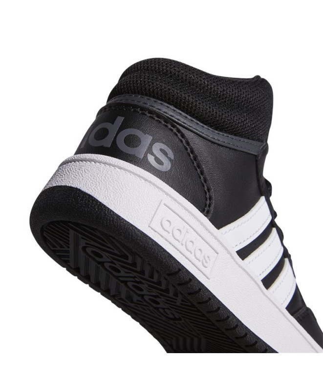 Zapatillas adidas Hoops Mid Kids Negro