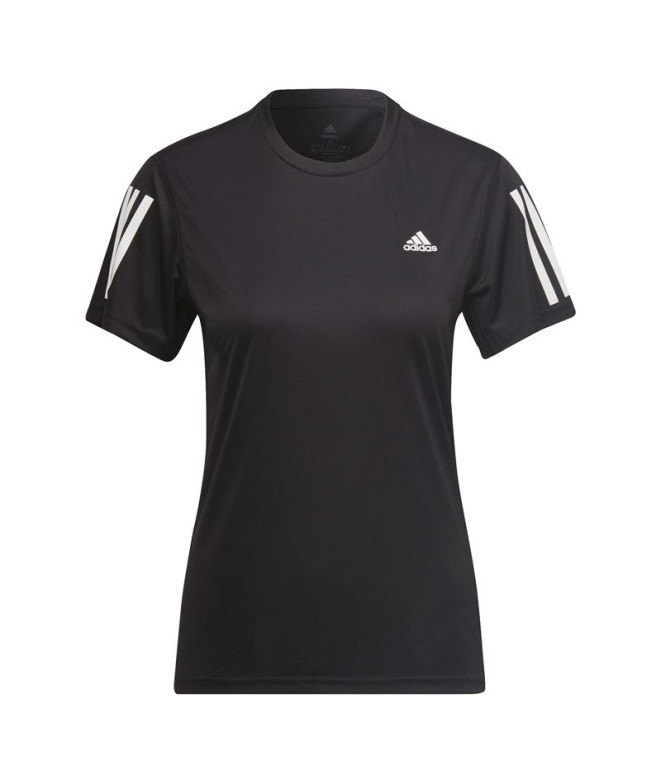 Camiseta de running adidas Own the Run W Black