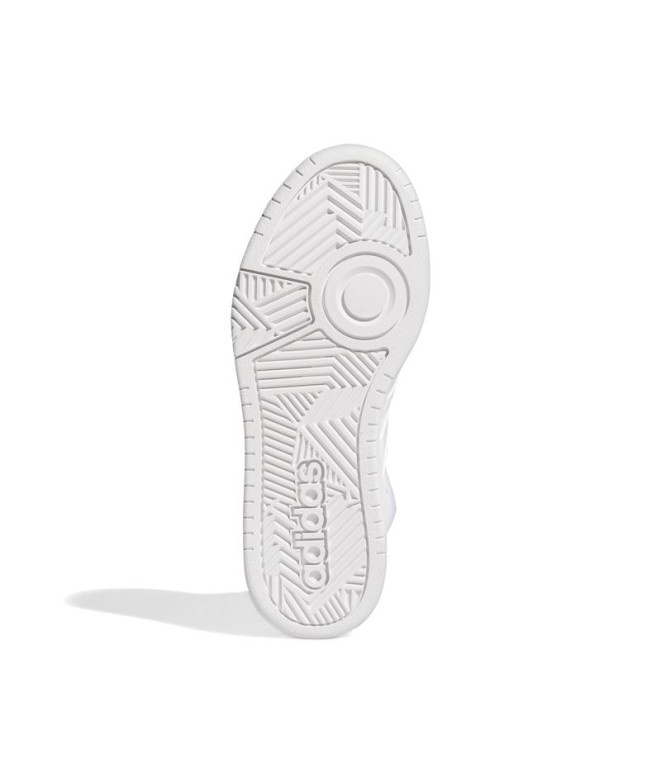 Chaussures adidas Hoops 3.0 Mid Classic White