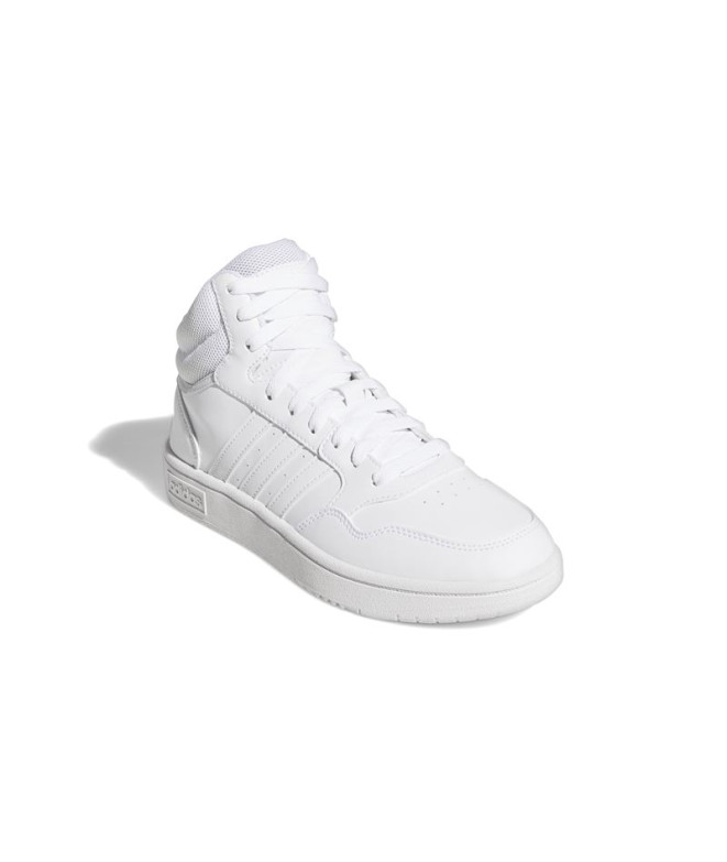 Chaussures adidas Hoops 3.0 Mid Classic White