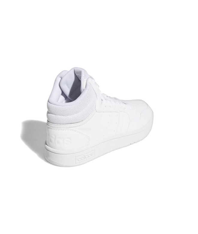Chaussures adidas Hoops 3.0 Mid Classic White