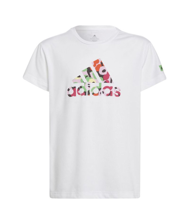Camiseta adidas x Marimekko Floral-Print Girls White