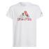 T-shirt adidas x Marimekko Floral-Print Girls Branco