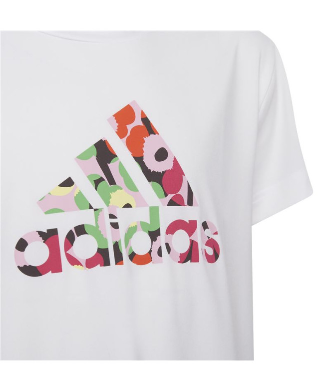 T-shirt adidas x Marimekko Imprimé floral...