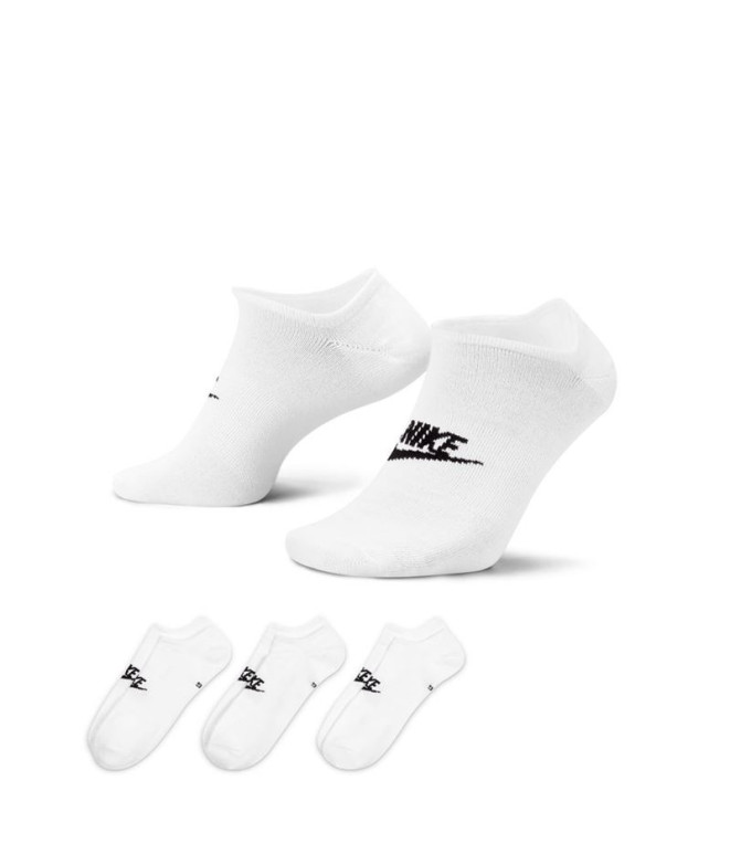 Chaussettes Nike Sportswear Everyday Essential Blanc