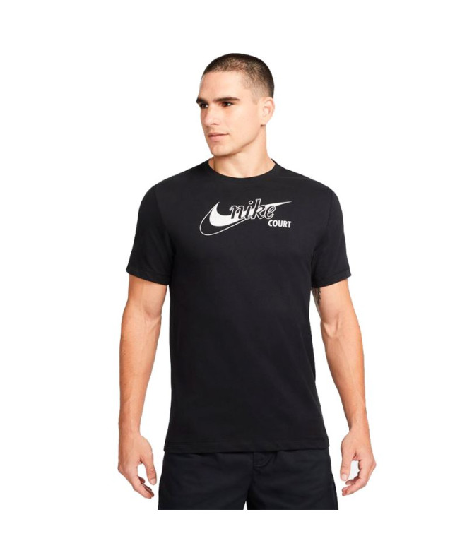 Camiseta de tenis NikeCourt Dri-FIT Hombre BK
