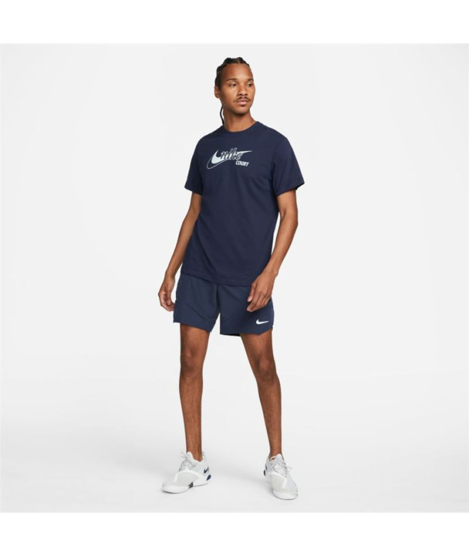 Camiseta tênis Homem de NikeCourt Dri-FIT BL