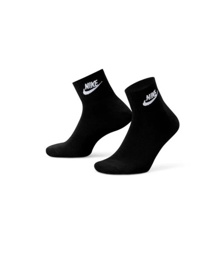Calcetines cortos Nike Everyday Essential Negro 3P