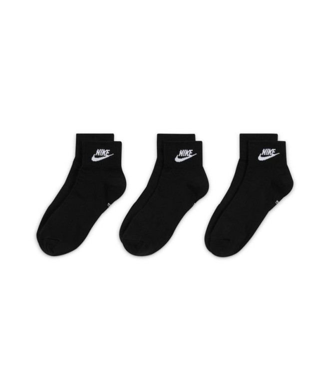 Meias Nike calções Everyday Essential Preto