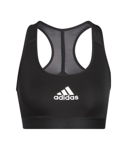 Sutiã esportivo adidas Powerreact W Preto