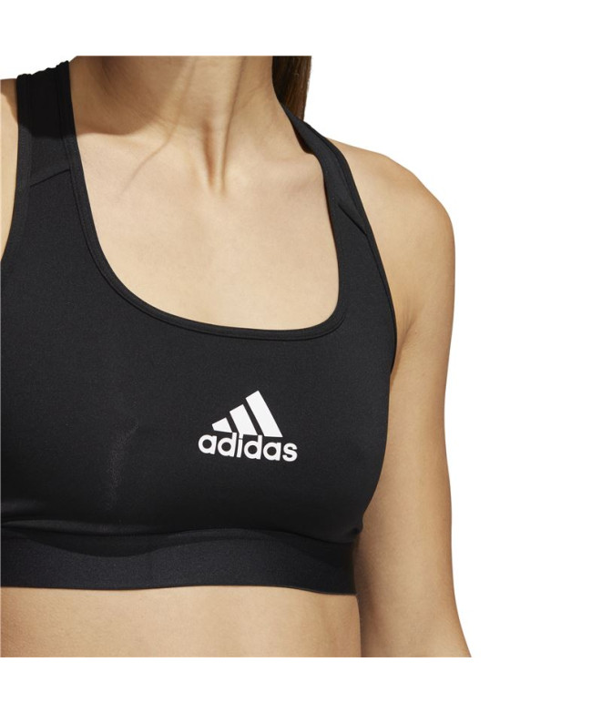 Brassiere de sport adidas Powerreact W Noir