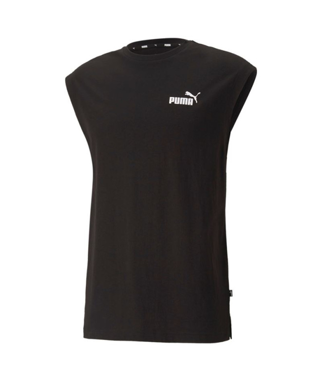 Camiseta de Fitness Puma ESS Sleeveless  Hombre Negro