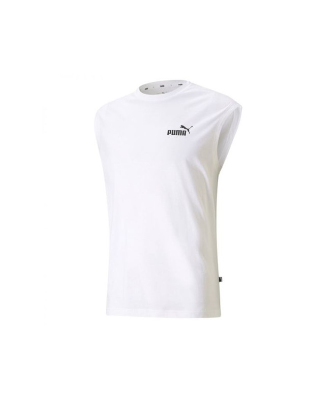 T-Shirt Fitness Puma ESS T-shirt sans manches Homme Wh