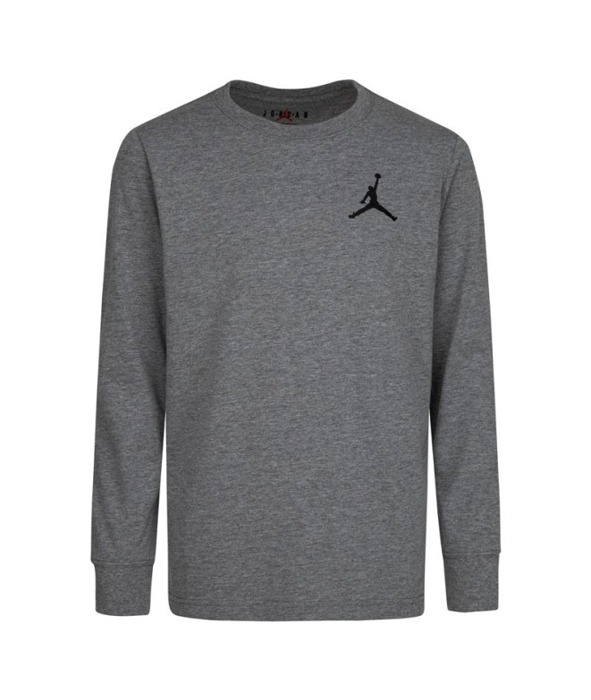 T-shirt Jordan Air Broderie Gris