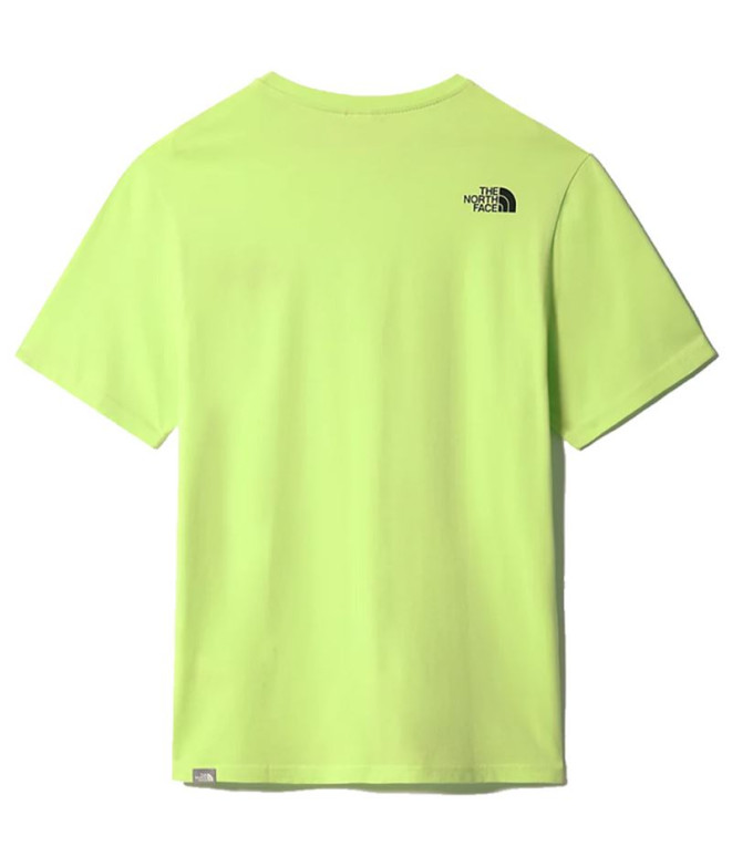 T-shirt The North Face Homem cúpula simples GR