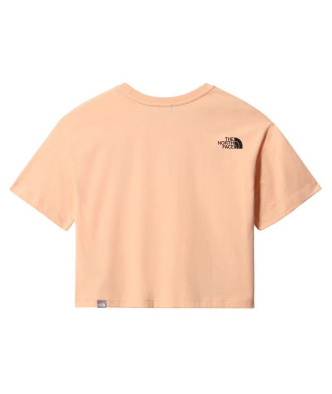 Camiseta The North Face Corta Simple Dome Mujer OR