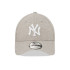 Gorra New Era New York Yankees Jersey Essential 9FORTY Gris