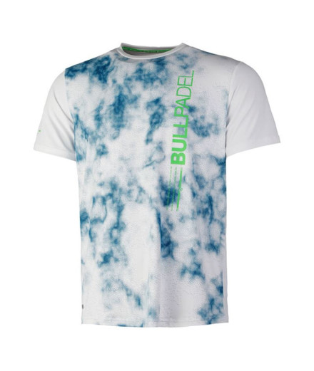 T-Shirt Maren para homem Bullpadel Branco