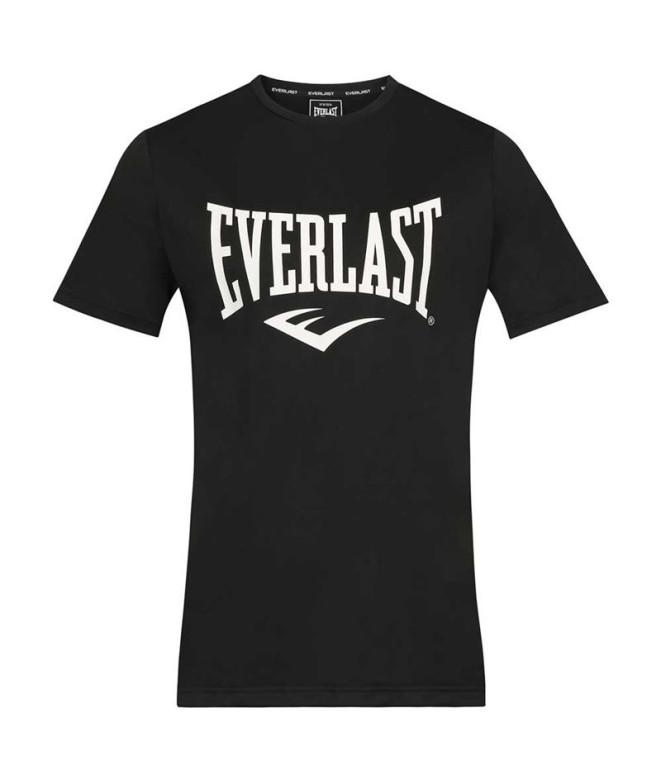 Camiseta de manga corta Everlast Moss Tech Hombre Bk