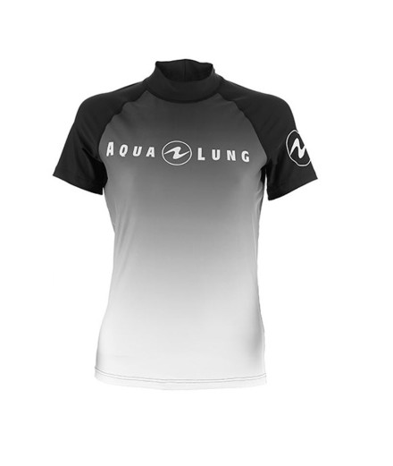 Lycra de Néoprène Aqua Lung Rashg Femme BK