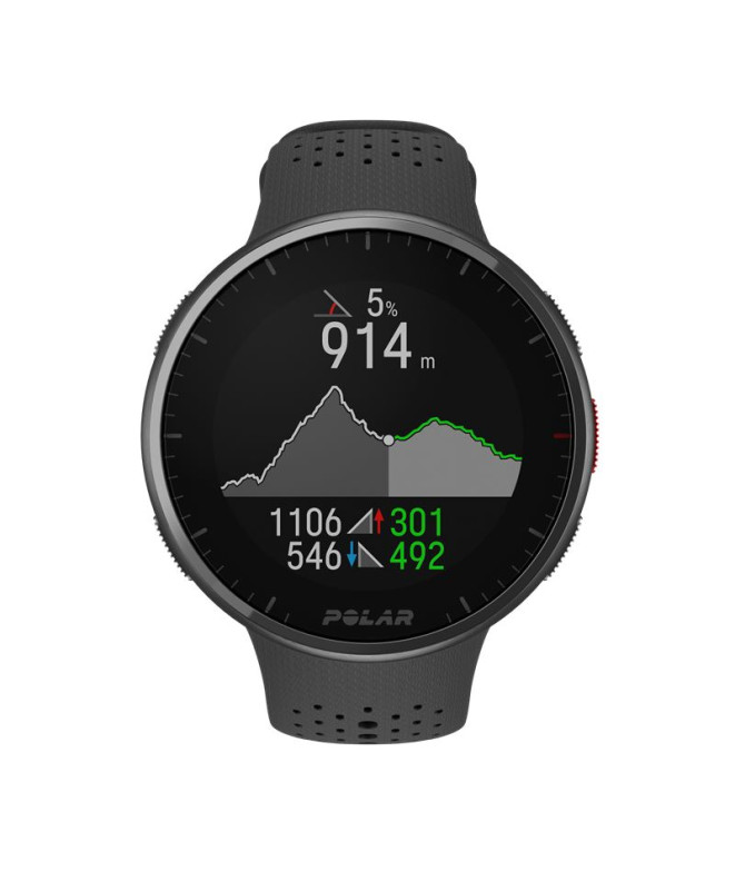 Relógio Polar Pacer Pro Cinza/Preto