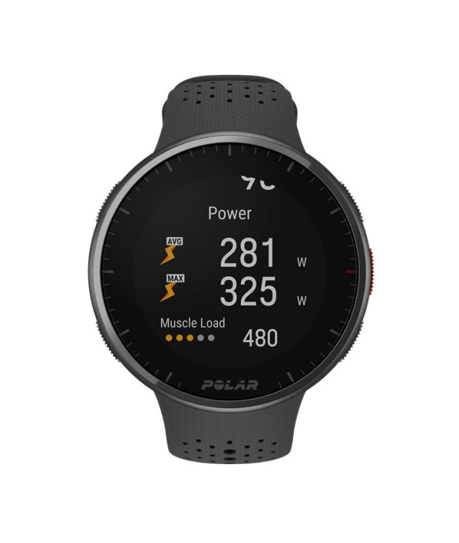 Relógio Polar Pacer Pro Cinza/Preto