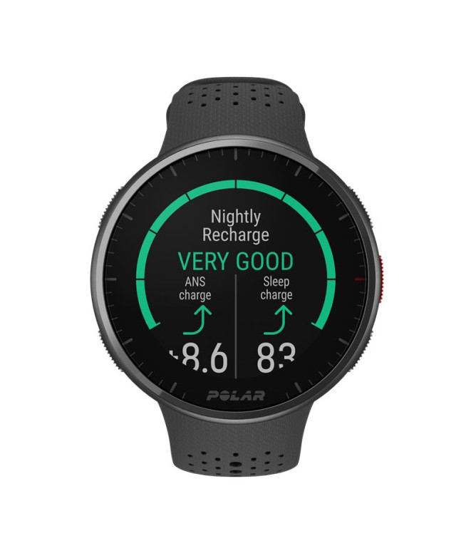 Montre Polar Pacer Pro Gris/Noir