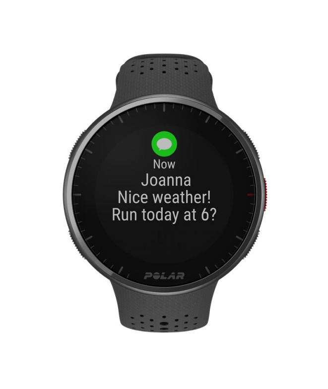 Relógio Polar Pacer Pro Cinza/Preto