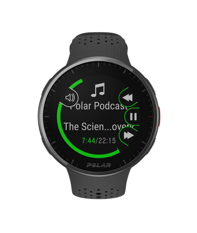 Relógio Polar Pacer Pro Cinza/Preto