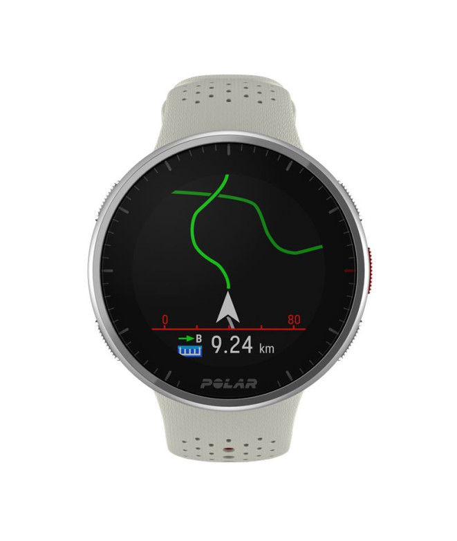 Relógio Polar Pacer Pro Branco/Vermelho