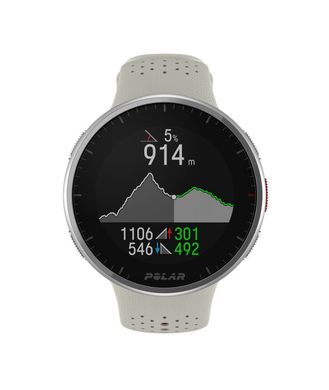 Montre Polar Pacer Pro Blanc/Rouge