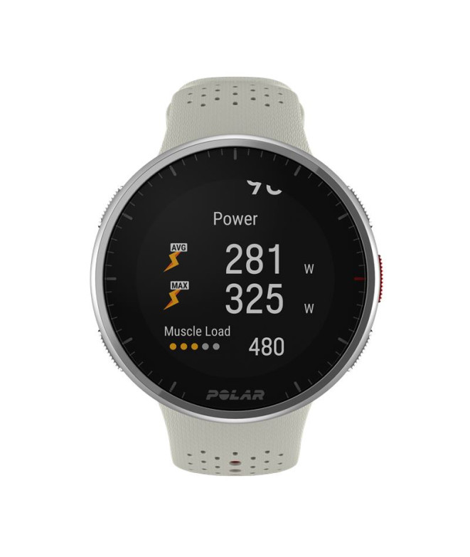 Relógio Polar Pacer Pro Branco/Vermelho