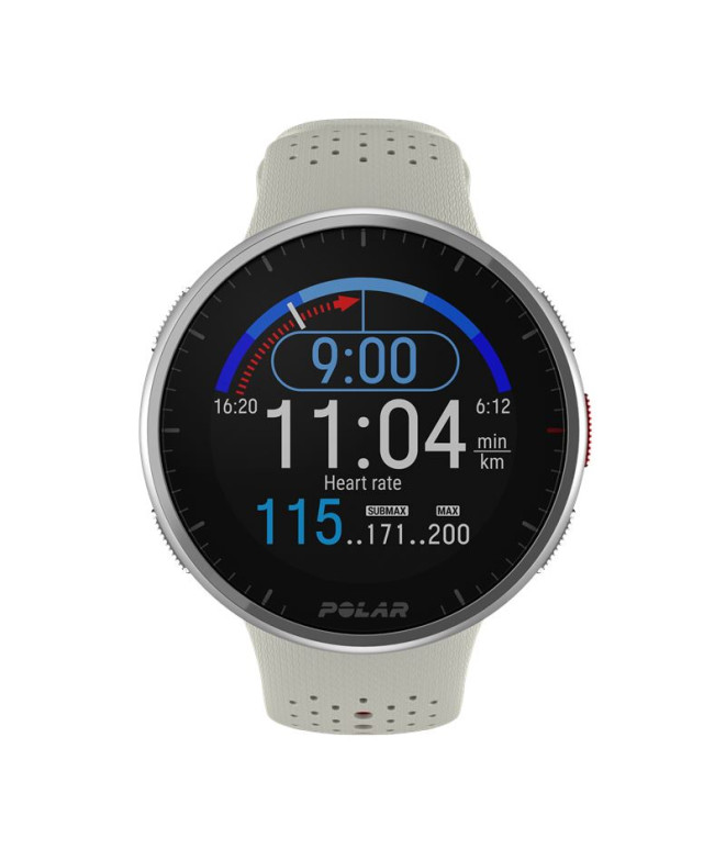 Reloj Polar Pacer Pro White/Red