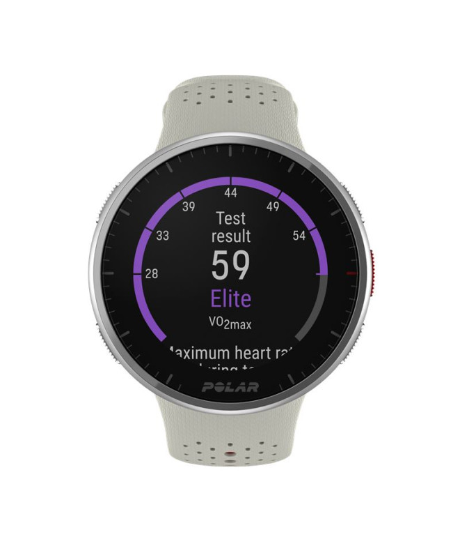 Montre Polar Pacer Pro Blanc/Rouge