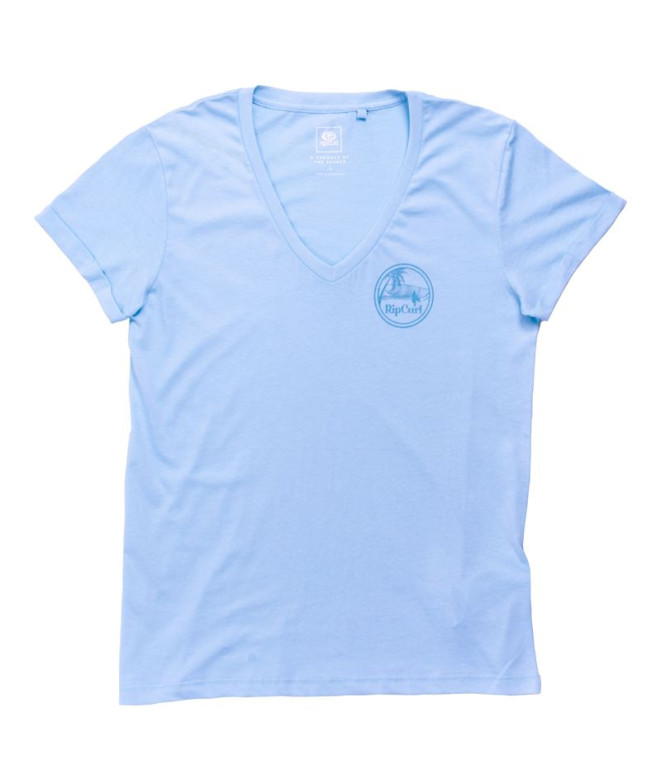 T-shirt Rip Curl Re-Entry V-Neck Women's