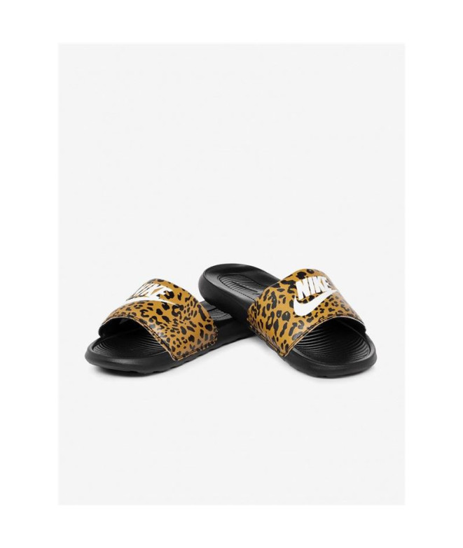 Chinelos Nike Victori Print Mulher Leopardo
