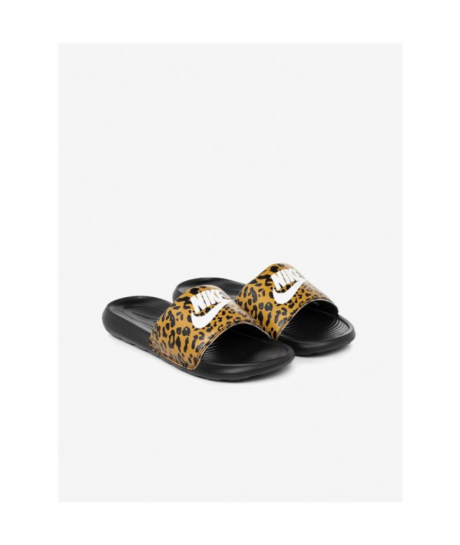 Chinelos Nike Victori Print Mulher Leopardo