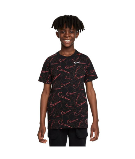 T-shirt Nike Sportswear Kids Noir