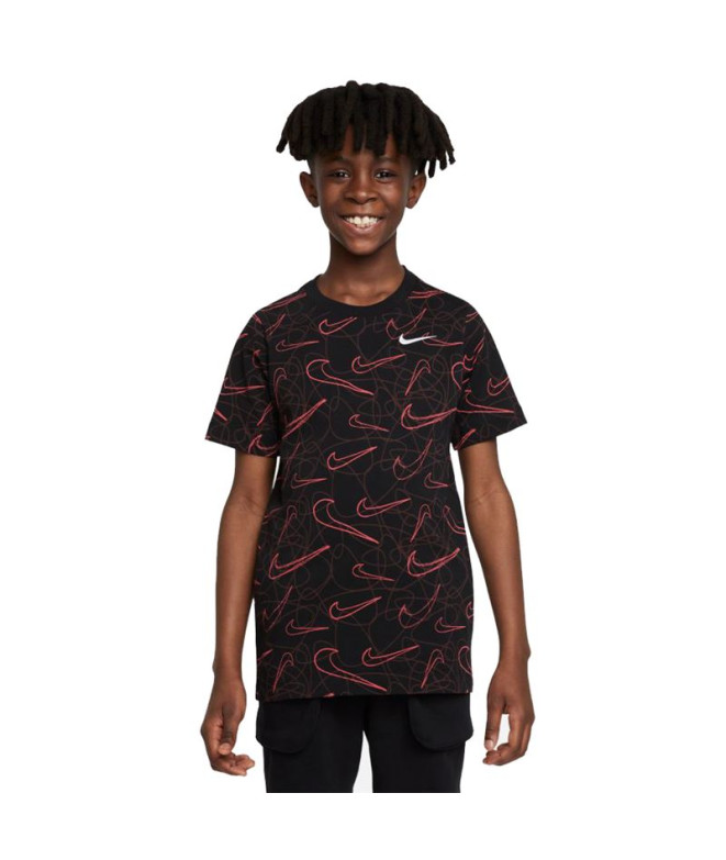 T-Shirt Nike Sportswear Kids Noir
