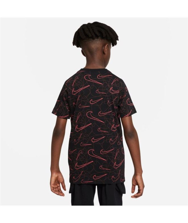 T-shirt Nike Sportswear Kids Noir