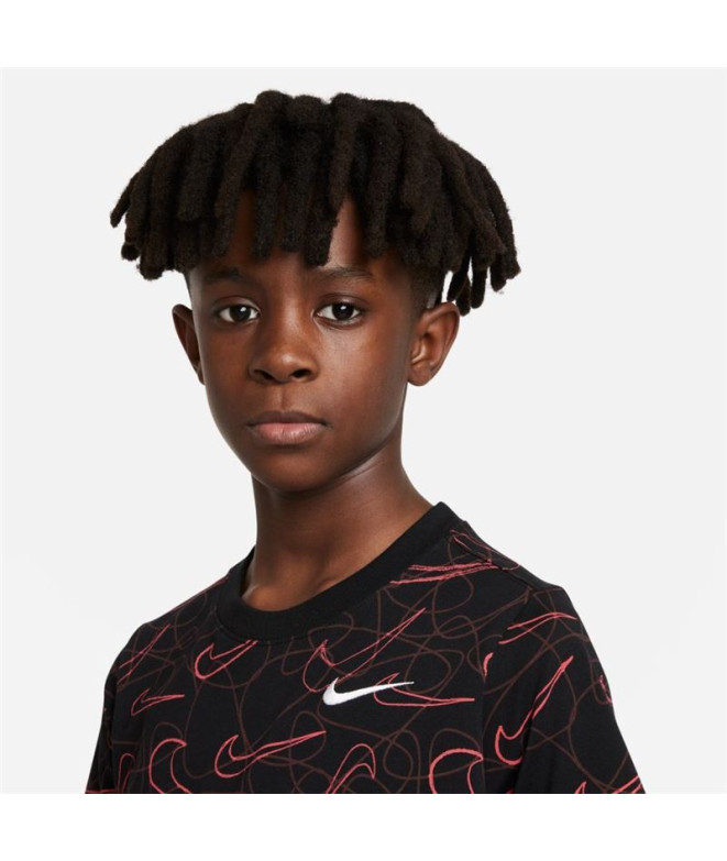T-shirt Nike Sportswear Kids Noir