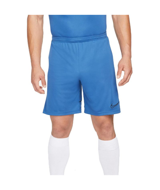 Calções de futebol Nike Dri-FIT Academy Homens Azul