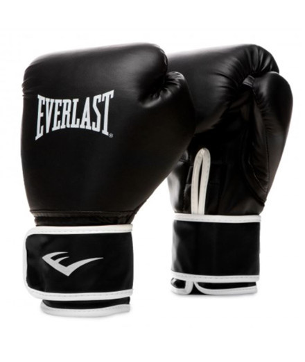 Gants de boxes Everlast Core 2 Entraînement Noir Gants de boxes Everlast Core 2 Entraînement Noir