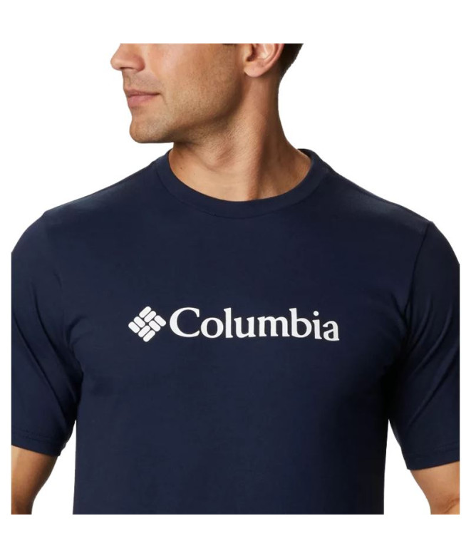T-shirt Columbia Csc Basic Logo™ Sleeve Homme Bleu